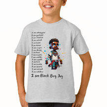 Black Boy-Joy-01 T-shirt relaxada