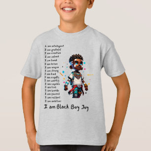 Camiseta Black Boy-Joy-01 T-shirt relaxada