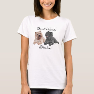 Camiseta Black & Brown Cairn Terriers