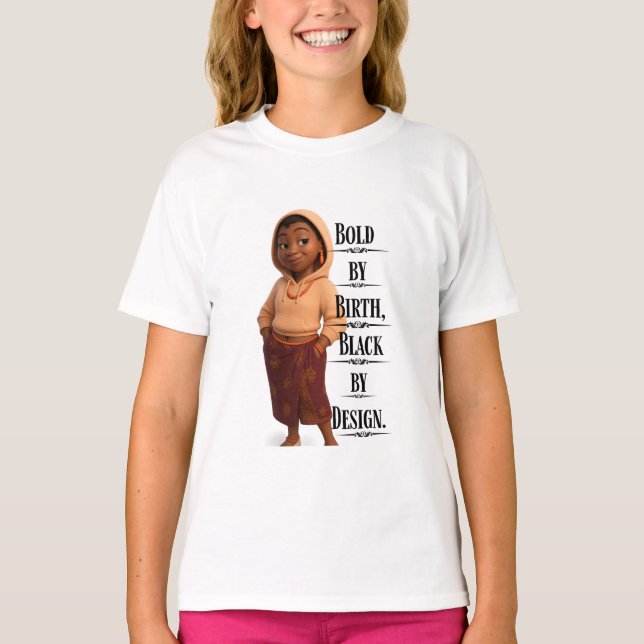 Camiseta Black By Design,Pixarstyle 3D (Frente)