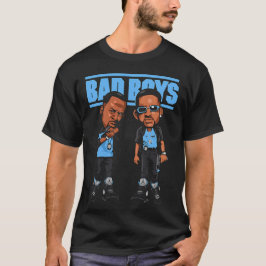 Camiseta Black Carolina 5 AJ5 Garotos Maus Gráfico Cartoon