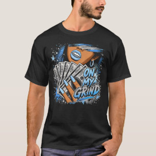 Camiseta Black Carolina 5 AJ5 Sneaker Match On My Grind