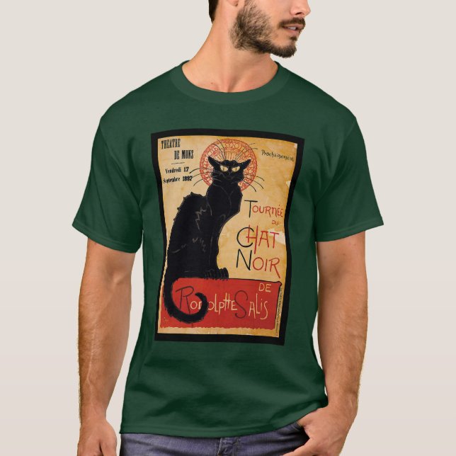 Camiseta Black cat (Frente)