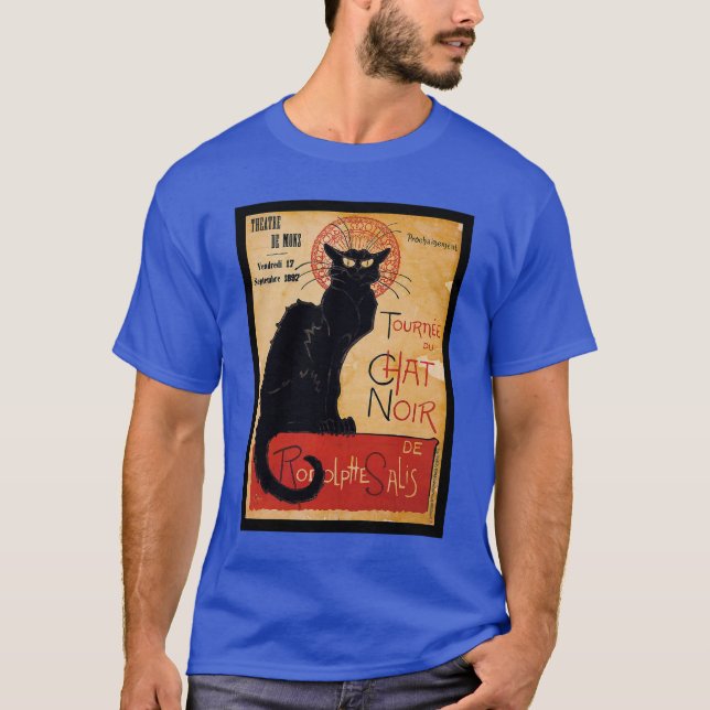 Camiseta Black cat (Frente)
