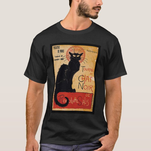 Camiseta Black cat (Frente)