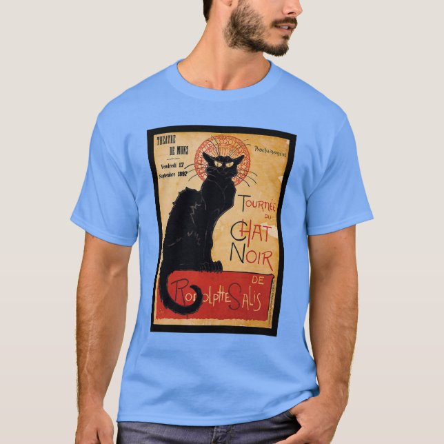 Camiseta Black cat (Frente)