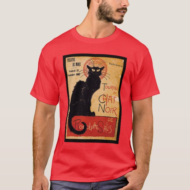 Camiseta Black cat (Frente)