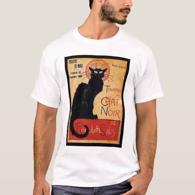 Camiseta Black cat (Frente)