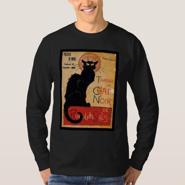 Camiseta Black cat (Frente)