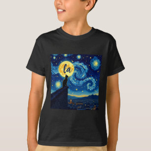 Camiseta Black Cat Comma La Kamala Harris Halloween Starry