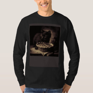Camiseta Black Cat Love Apple Pie