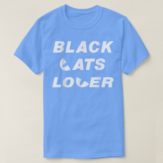 Camiseta Black Cats Lover  (Frente do Design)