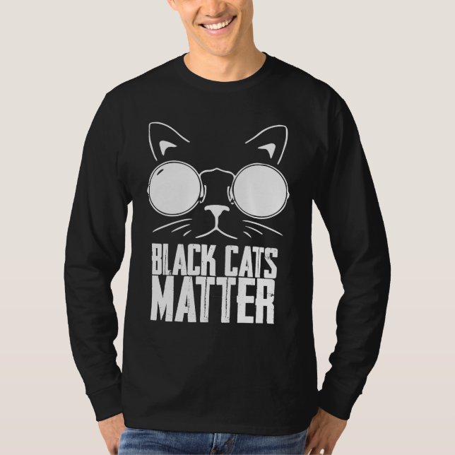 Camiseta Black Cats Matter (Frente)