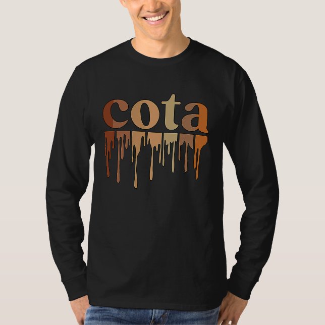 Camiseta Black Certified Occupational Therapy Assistant Mel (Frente)