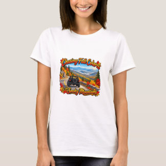 Camiseta Black_Chasing Fall Colors Smoky Mt