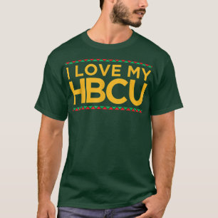 Camiseta Black College I Love My HBCU