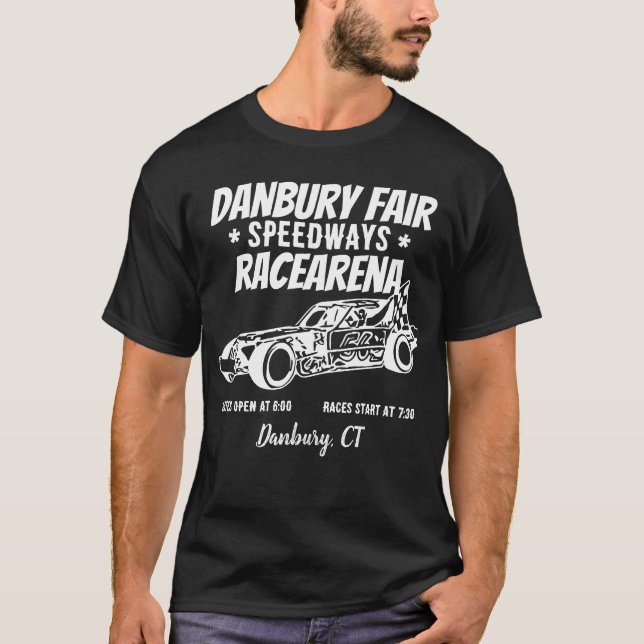 Camiseta Black Danbury Fair Racearena Speedway 1-Sided Tee! (Frente)