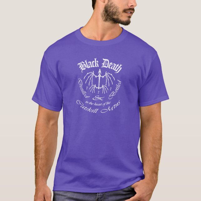 Camiseta Black Death 777 - Catability Mtn Distillery (Frente)
