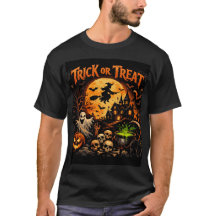 Black Doces ou Travessuras Halloween Masculino 