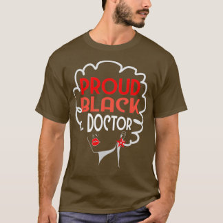 Camiseta Black Doctor Women African American PhD MD Graduat