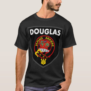 Camiseta Black Douglas T com logótipo Salamander in Flames
