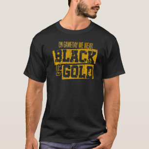Camiseta Black Dourado Game Day Group para futebol Segundo 