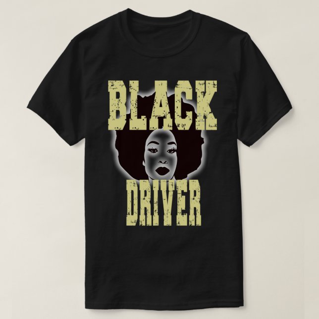 Camiseta Black Driver (Frente do Design)