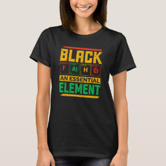 Camiseta Black Father The Essential Element Father's Day Bl