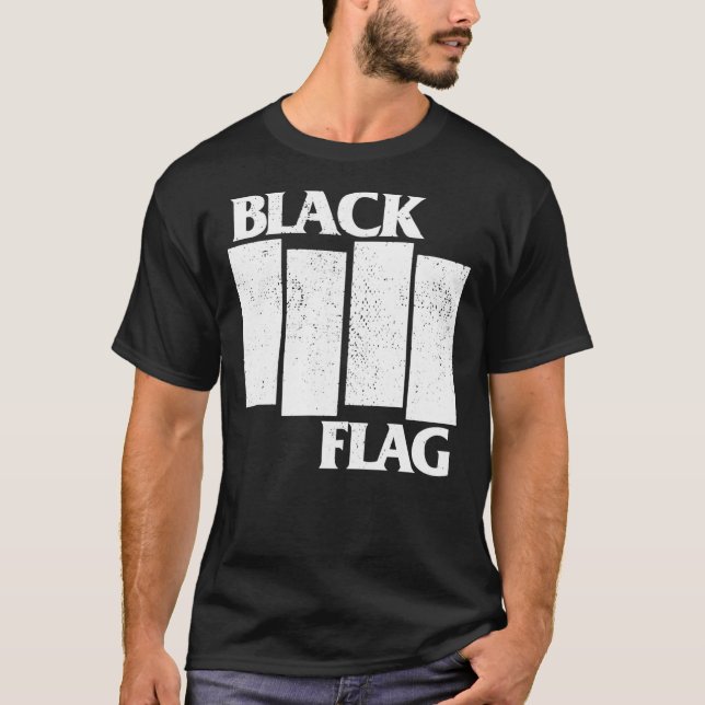 Camiseta Black Flag Classic T-Shirt (Frente)