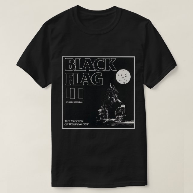 Camiseta Black Flags Classic T-Shirt (Frente do Design)