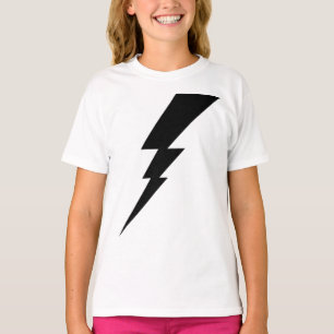 Camiseta Black Flash Lightning Kids