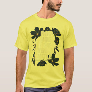 Camiseta Black Floral Roe Seu Voto Pro Escolha Vintage Retr