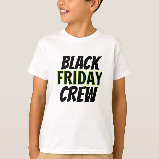 Camiseta Black Friday Crew (Frente)