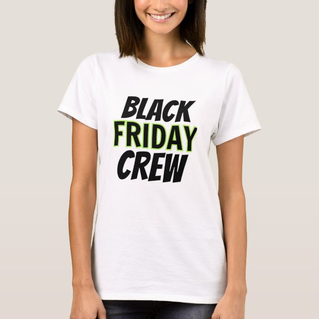 Camiseta Black Friday Crew (Frente)