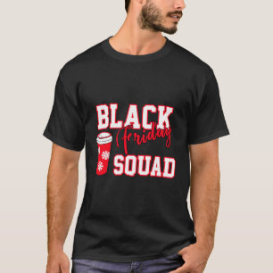 Camiseta Black Friday Squad Precisa De Café Com Cafeína Par