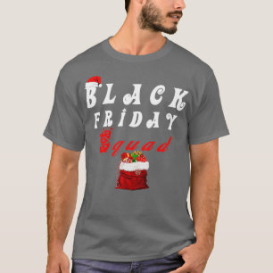 Camiseta Black Friday Squad Shopping Team, Funny Christmas