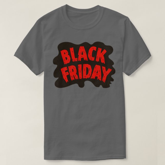 Camiseta Black Friday Vintage Horror (Frente do Design)