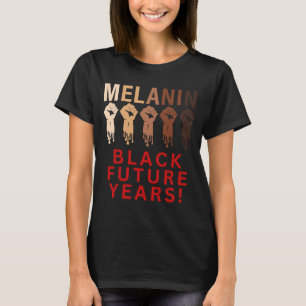 Camiseta Black Future Year 2023 Melanin Pride Black Histor