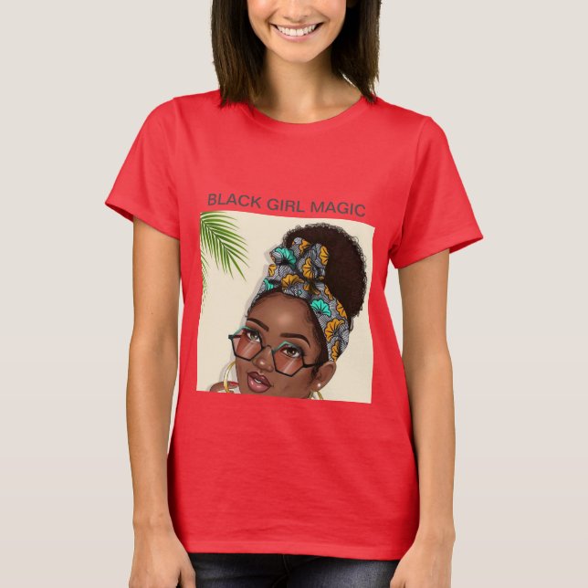Camiseta Black Girl Magic (Frente)