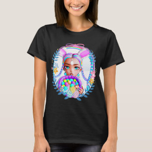 Camiseta Black Girl Magic Easter Bunny Basket - Caça de Ovo