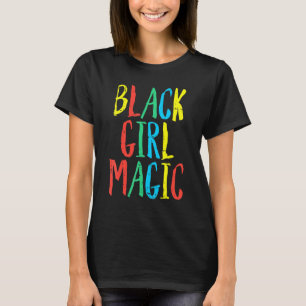 Camiseta Black Girl Magic Melanin African American History