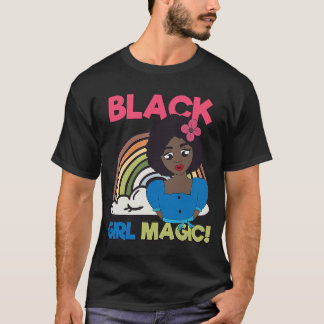 Camiseta Black Girl Magic Melanin Orgulho Africano