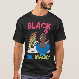 Camiseta Black Girl Magic Melanin Orgulho Africano