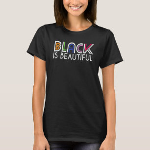 Camiseta Black Girl Magic Melanin Queen Afro American For W