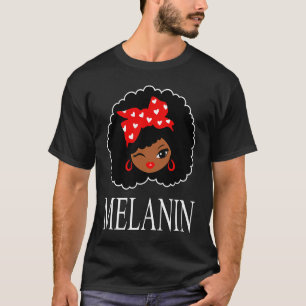 Camiseta Black Girl Magic Winling Lábios Afro Rainha Negra