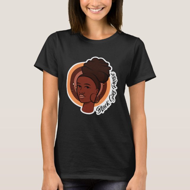 Camiseta Black Girl Pride (Frente)