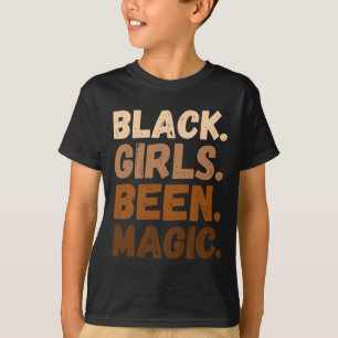 Camiseta Black Girls Bebeu Magic Melanin African American A