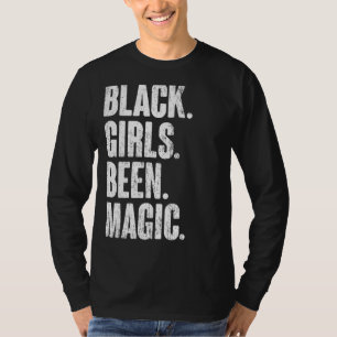 Camiseta Black Girls Bebeu Magic Melanin African American H