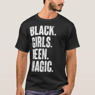 Camiseta Black Girls Bebeu Magic Melanin African American H