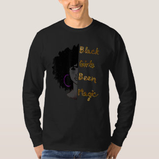 Camiseta Black Girls Been Magic African Pride Black History